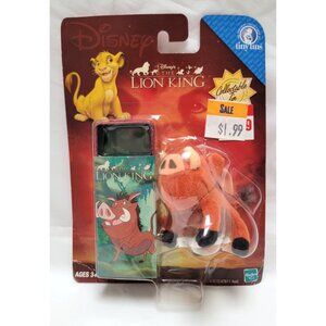 Disney The Lion King Tiny Tins Vintage Collectible Set With Pumbaa Plush & Tin